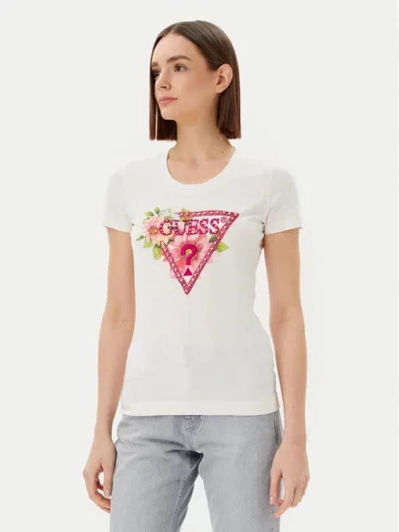 Guess T-Shirt biały