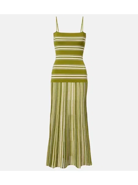 Rochie maxi Faithfull de costum verde