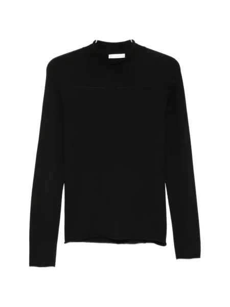 Lung pulover The Row negru
