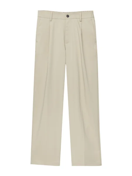 Pull&Bear Pantaloni cutați ecru