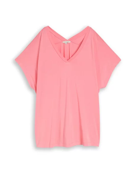 Tom Tailor + Tricou pitaya roz