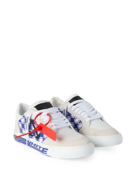 Fűzős csipkés sneaker Off-white fehér