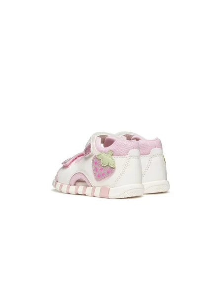 Sandály Geox B Sandal Iupidoo Gir bílá