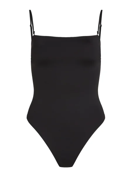 Calvin Klein Swimwear Costum de baie Bandeau One Piece-Rp negru