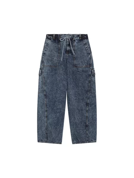 Jeansy Alaïa niebieskie