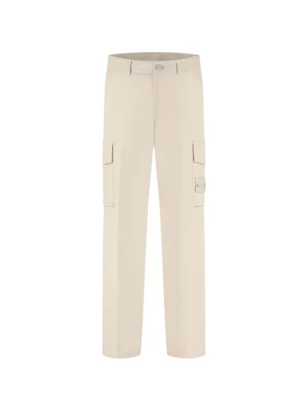 Pantaloni cargo Stone Island cu strasuri