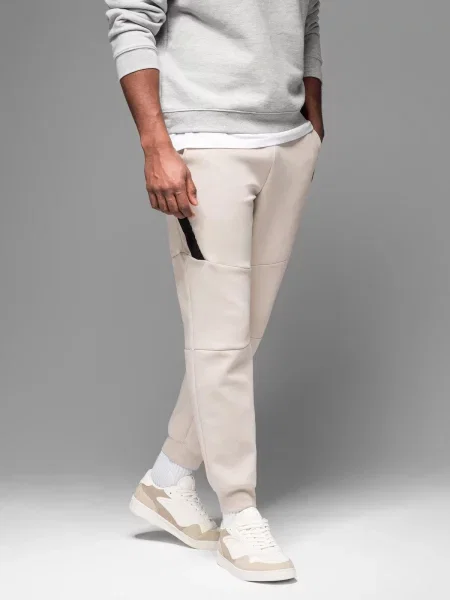 Športne hlače Ombre bež