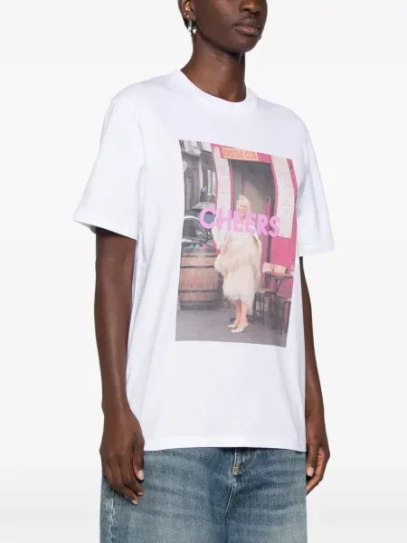 Tricou Elite cu imagine alb