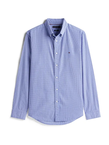 TOMMY HILFIGER Cămașă FLEX / alb albastru