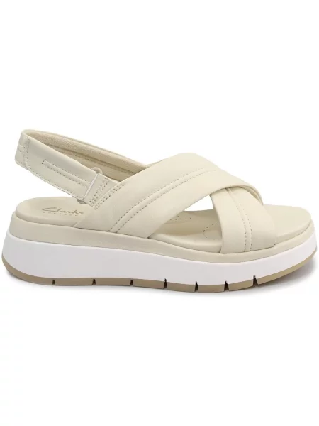 Sandále Clarks béžová