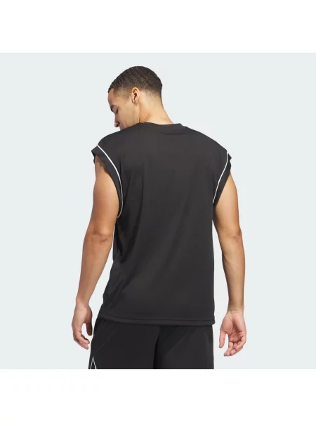 Basketball tílko tričko Adidas bez rukávů černé