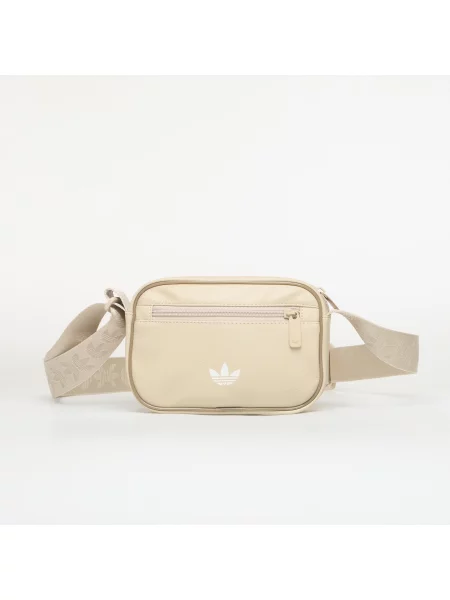 ADIDAS ORIGINALS Taška cez rameno Adicolor Classic tmavobéžová biela