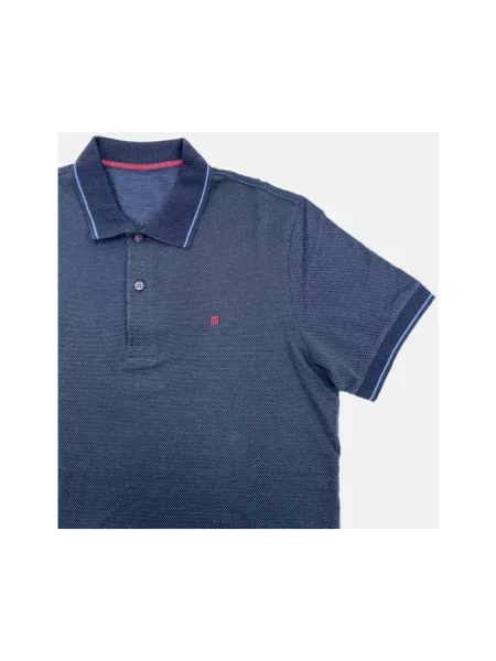 Koszulka polo Carolina Herrera z krótkim rękawem niebieska