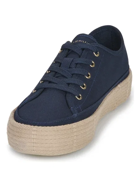 Sneakerși Tommy Hilfiger albastru