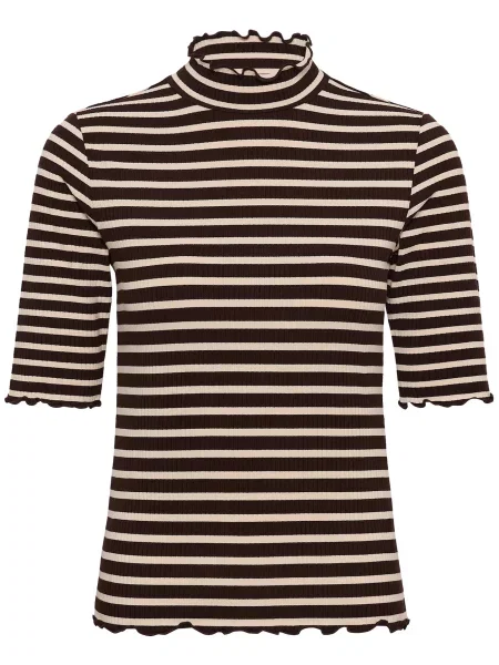 Cream Tricou CRRibba / ciocolatiu bej