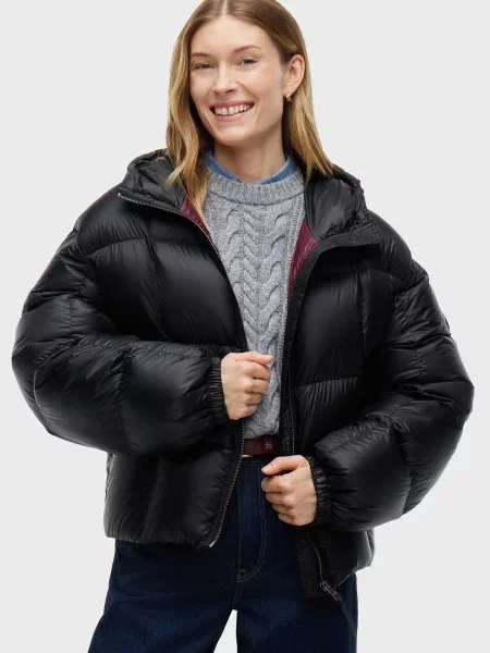 Пуховик Tommy Hilfiger чорний