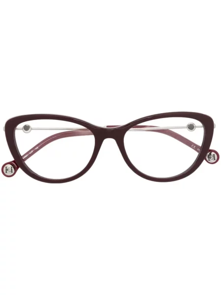 Ochelari de soare Carolina Herrera roșu