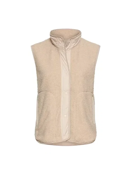 Kamizelka Camel Active pikowana beżowa