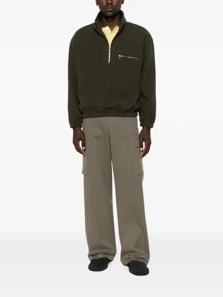 Hanorac din fleece Rier din fleece verde