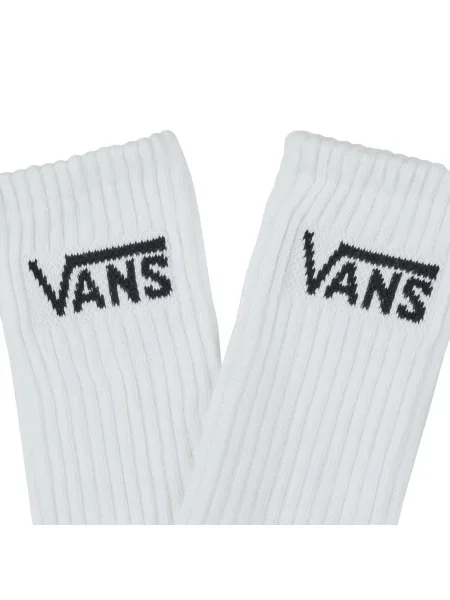 Ponožky Vans Classic Crew 3 páry white bílé