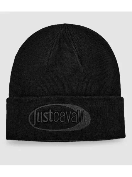 Just Cavalli Căciulă GALAXY negru