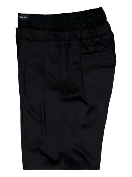 Pantaloni scurți Marine Serre drapate negru