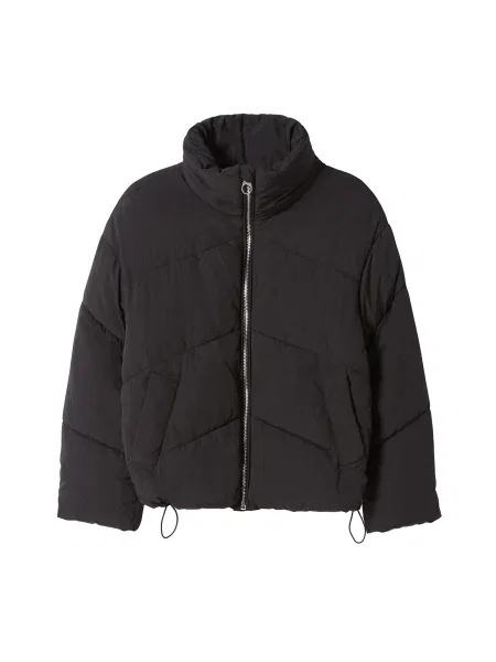 Bershka Prehodna jakna črna