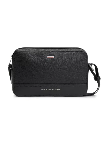 TOMMY HILFIGER Geantă de umăr CENTRAL' negru