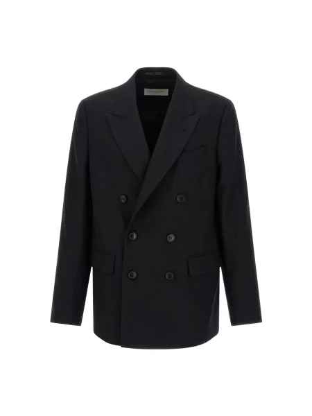 Marynarka Dries Van Noten wełniana czarna