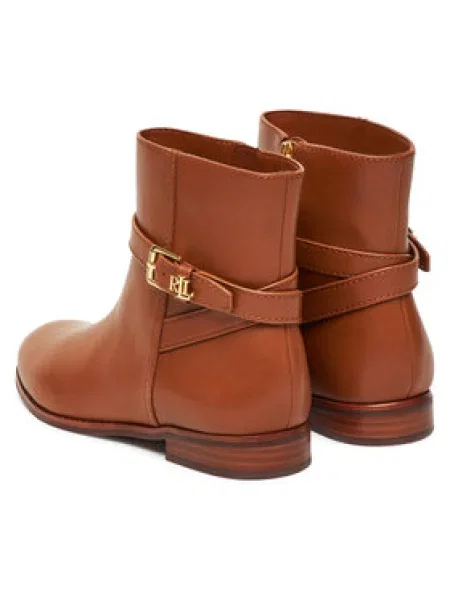 Polokozačky LAUREN RALPH LAUREN hnědé