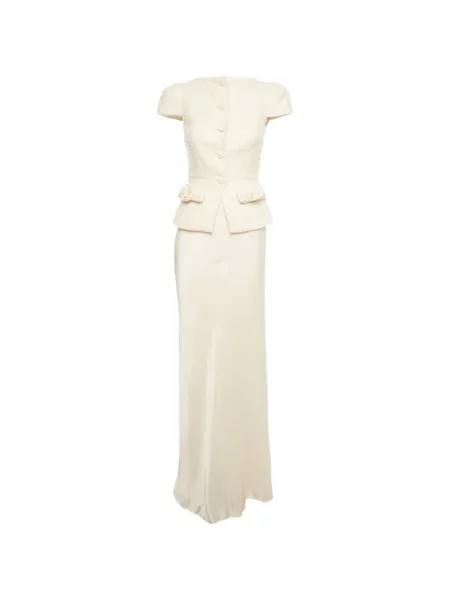 Rochie maxi Self-portrait cu funde