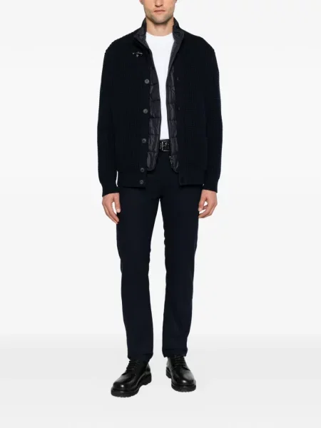Kalhoty Karl Lagerfeld s 5 kapsami modré
