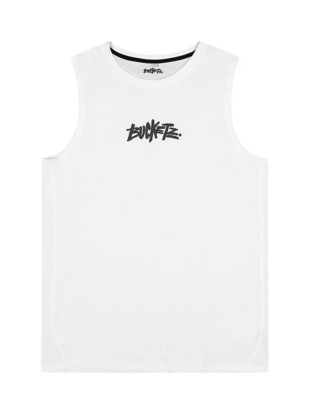 Bucketz Tricou funcțional alb
