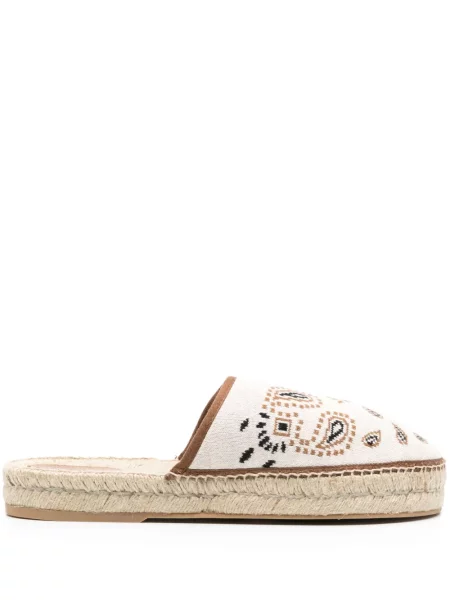 Espadrile Alanui fără toc din jacard