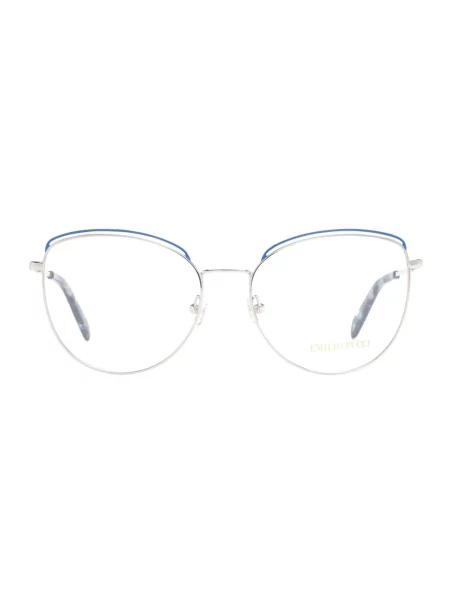 Okulary przeciwsłoneczne Emilio Pucci niebieskie