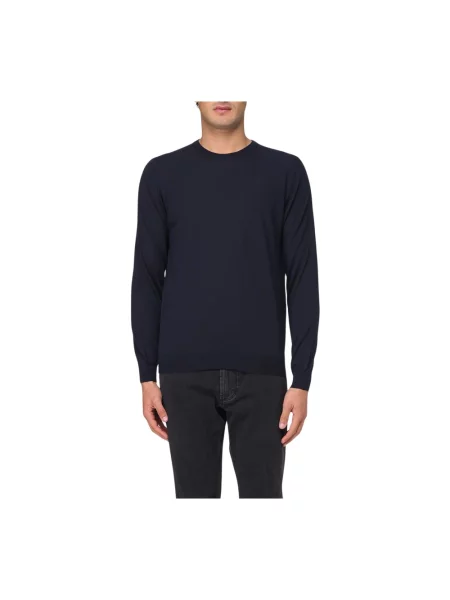 Sweter Drumohr niebieski