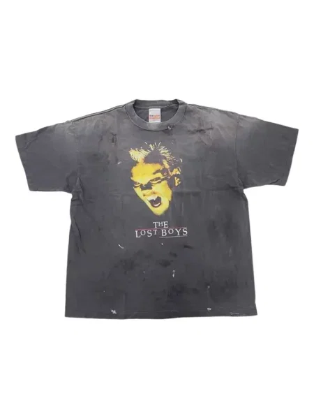 Tricou Saint Mxxxxxx cu imagine negru