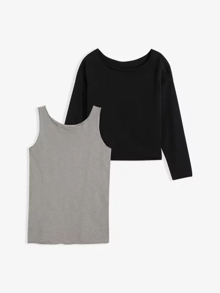 Top Bonprix czarny