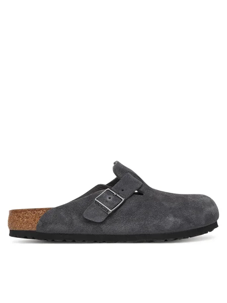 Papuci Birkenstock gri