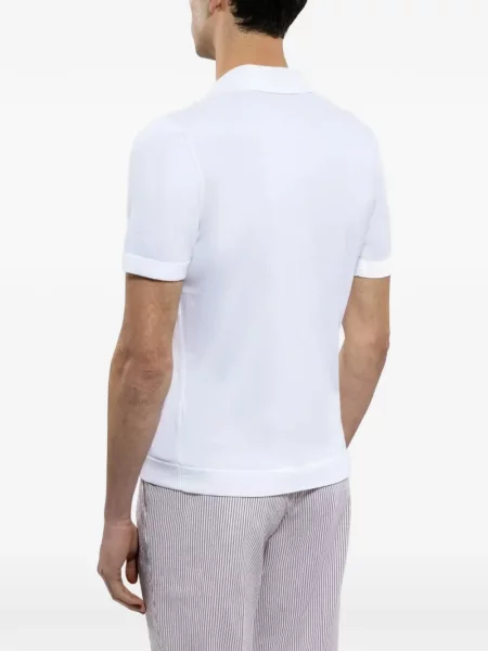 Scurt tricou Drumohr alb