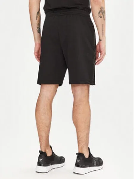 Sportovní kraťasy Emporio Armani černé