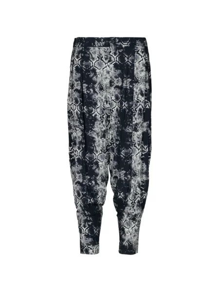 Pantaloni Tessitura Body Couture cu imagine conici negru