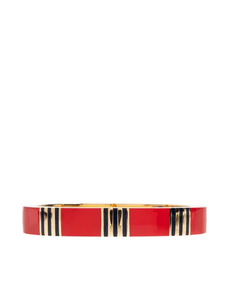Brăţară Tory Burch cu dungi roșu