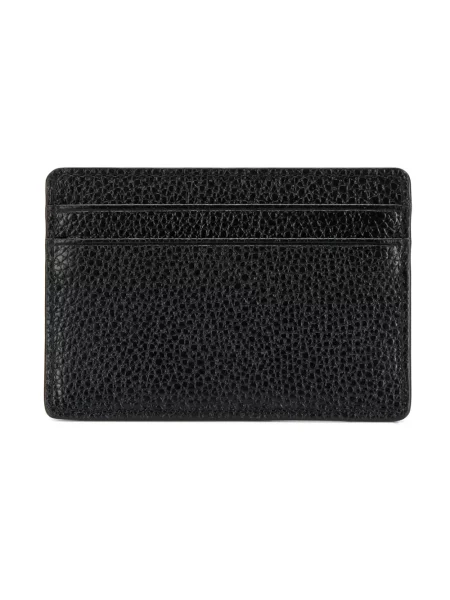 Kožená peněženka Michael Michael Kors černá