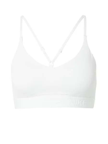 NIKE Sutien sport INDY' alb