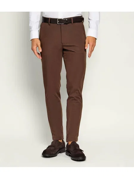 BOSS BLACK Pantaloni chino negru