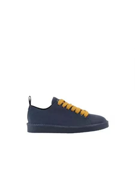 Sneakersy Panchic skórzane niebieskie