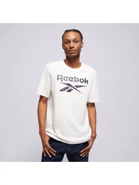 Reebok T-Shirt Chad Big Logo Crew Neck Ss Tee biała