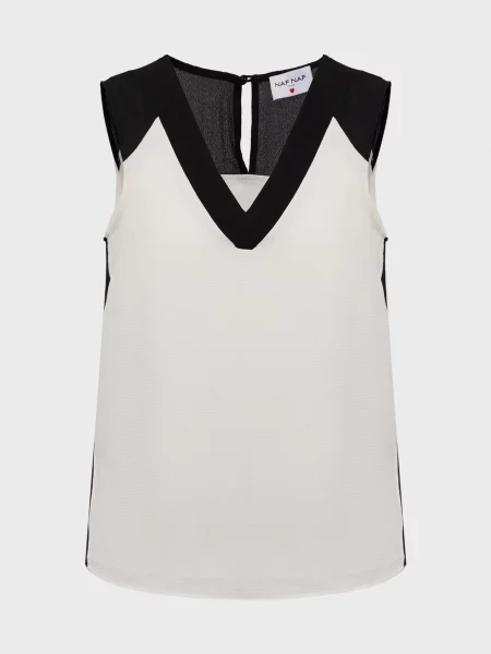 Топ Naf Naf білий