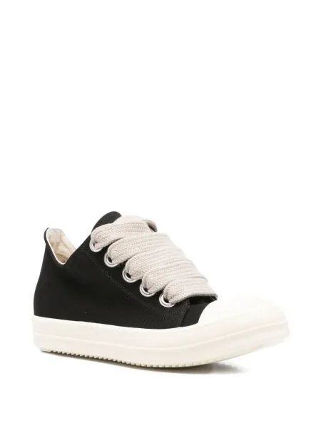 Sneakerși Rick Owens Drkshdw cu șireturi din dantelă negru